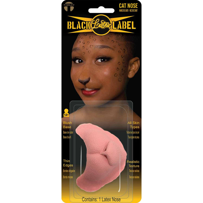 Tinsley Transfers Black Label Latex Cat Nose