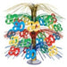 80th Birthday Cascade Centerpiece, 18 Inches