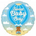 It's a Boy Blue Round Foil Balloon, 18 Inch