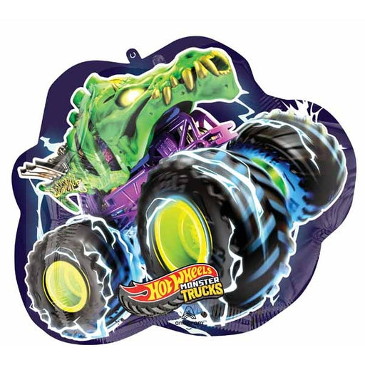 Hot Wheels Truck Shaped Foil Balloon, 23 Inch