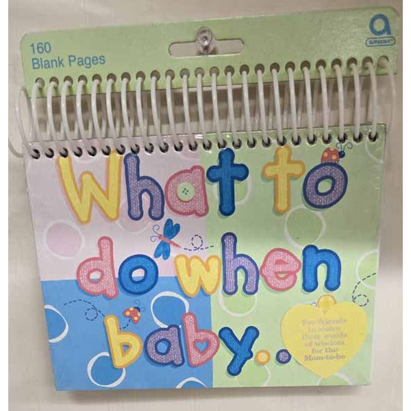 Hugs & Stitches Baby Shower Good Advice Book