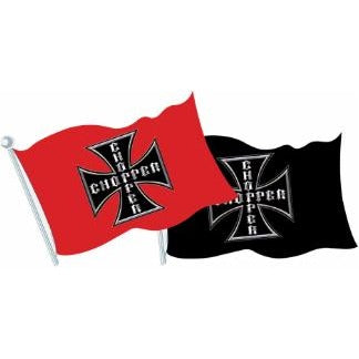 18-Inch Chopper Flag Cutout