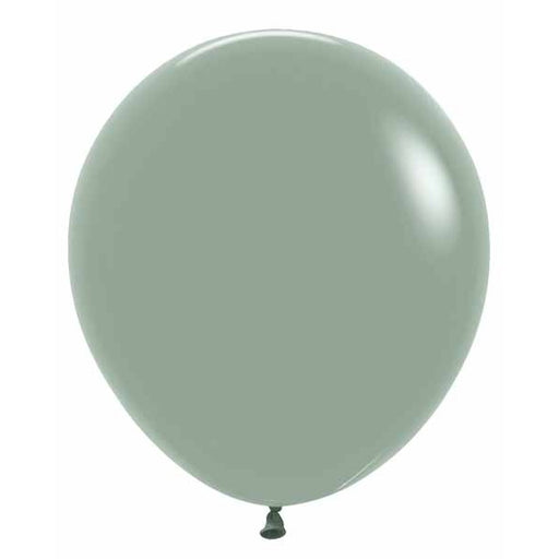 Pastel Dusk Laurel Green 18-Inch Latex Balloons, 25-Pack