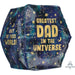 Galaxy Dad Anglez 16-Inch Foil Balloon