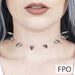 Woochie Goth Choker Latex Prosthetic