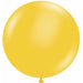 TUFTEX 24-Inch Goldenrod Latex Balloons, 25 Count