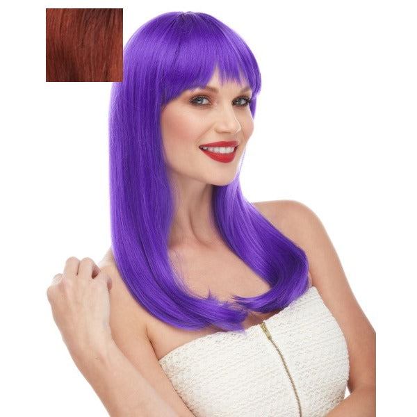 Classy Auburn Costume Wig