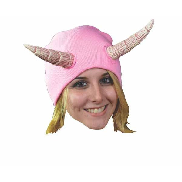 Pink Devil Costume Cap