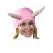 Pink Devil Costume Cap
