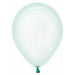 Crystal Pastel Green 11" Latex Balloons, 100 Count