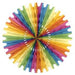 25-Inch Multicolour Tissue Paper Fan Decoration