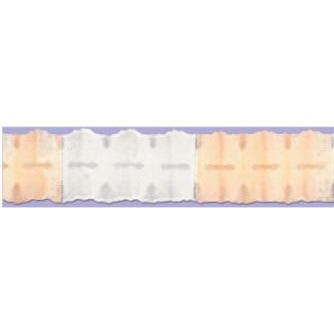 Apricot & White Leaf Garland, 12 ft