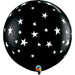Contempo Stars 36-Inch Latex Balloons, 2-Pack
