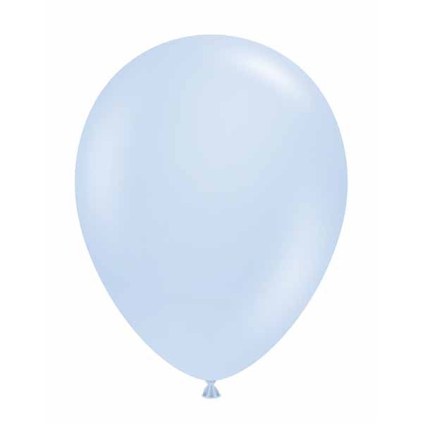 Tuf-Tex Monet Baby Blue 11-Inch Latex Balloons, 100 Count