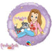 Precious Girls Club 18-Inch Foil Balloon