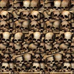 Catacombs Halloween Backdrop, 4 ft x 30 ft