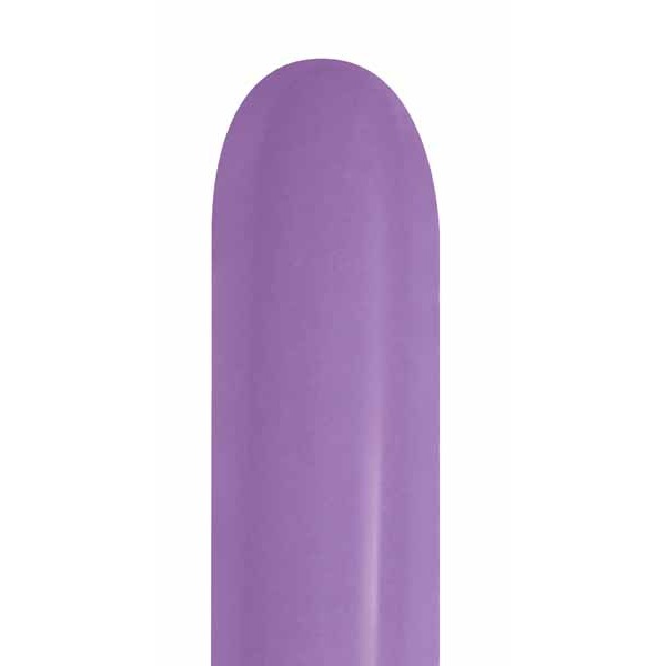 Sempertex 260 Lilac Latex Twisting Balloons, 50 Pack