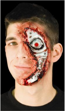 Woochie Terminal Cyborg Latex Face Prosthetic