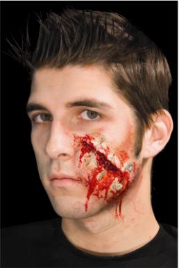 Woochie Safely Pinned 3D Latex Wound Prosthetic