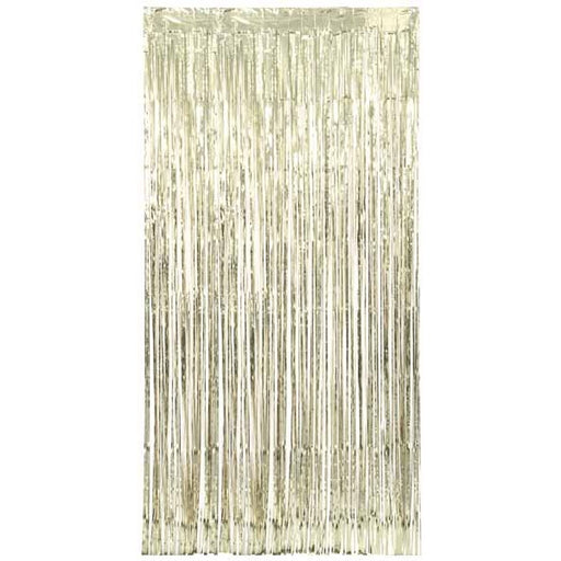 Gold Foil Fringe Curtain, 3 ft x 6 ft