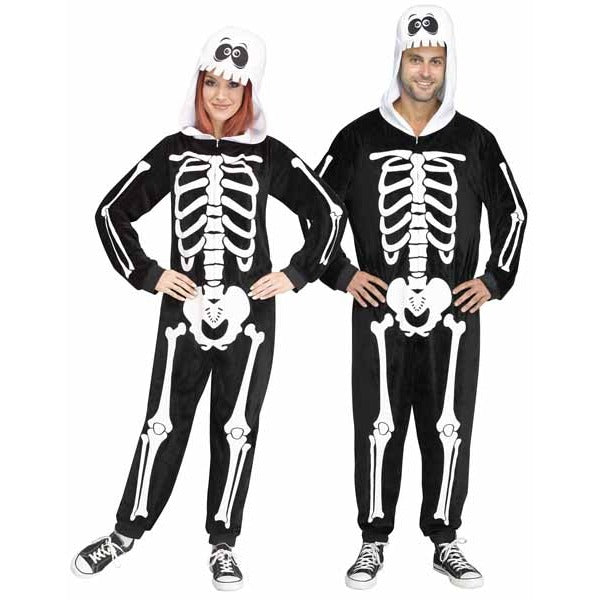 Skeleton Squad Adult Unisex Costume, Medium