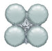 13-Inch Metallic Silver MagicArch Small Foil Balloon Module