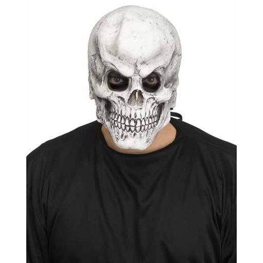 Fun World Realistic Skull Mask in Grey
