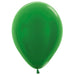 Sempertex 11" Metallic Green Latex Balloons, 50 Count