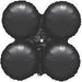 24 Inch Metallic Black MagicArch Large Foil Balloon Module