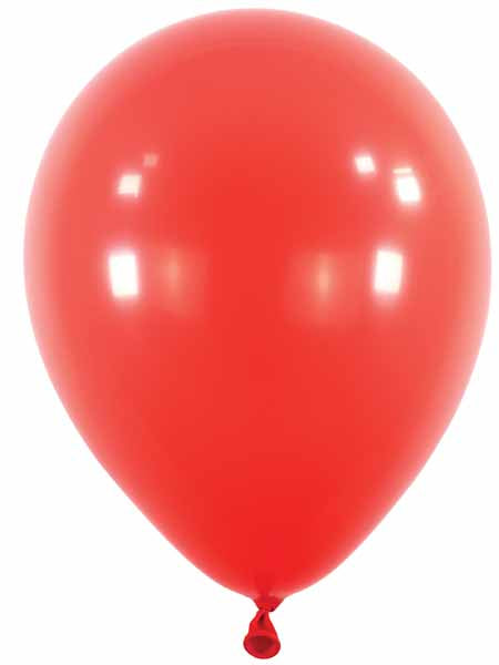 Apple Red 18 Inch Latex Balloons, 50 Count