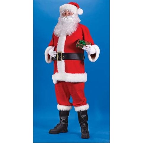 Red Plus Size Santa Suit, Adult Size 50-54