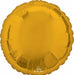 18 Inch Metallic Gold Round Foil Balloon