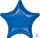 19 Inch Dark Blue Star Foil Balloon