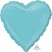 18-Inch Robin's Egg Blue Heart Foil Balloon