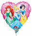 Disney Princess Garden 9 Inch Heart Foil Balloon