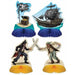PIRATE PLAYMATES (4PK) 5½" MIN 3