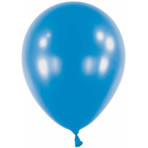Anagram 5" Metallic Royal Blue Latex Balloons, 100 Count