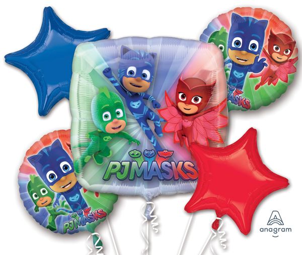 PJ Masks Foil Balloon Bouquet