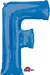 32-Inch Blue Letter F Balloon