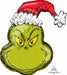 The Grinch Head 29" Foil Balloon