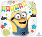 Despicable Me Minions Party Square Foil Balloon