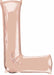 32" Rose Gold Letter L Balloon