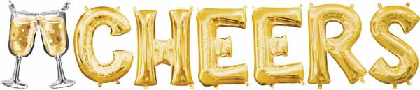 Cheers Letter Bunch Balloon