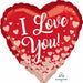 ILU ROSE GOLD HEARTS 18" HRT HX S40 PKG