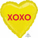 XOXO Candy Heart 18-Inch Foil Balloon
