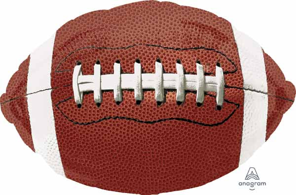 Game Time Football 31" Shaped Foil Balloon