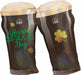 ST PATS BEER GLASS 28" HOLO SHP P45 PKG