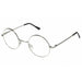 Round Silver Costume Glasses with Clear Lenses