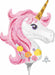 Magical Unicorn Mini Shape Foil Balloon
