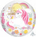 Magical Unicorn Orbz 16-Inch Foil Balloon